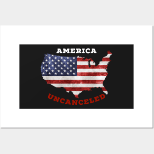 America Uncanceled Posters and Art